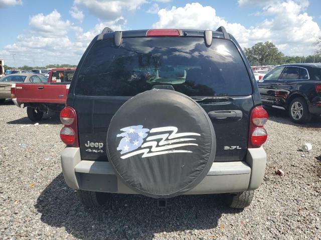 1J4GL48KX5W701386 - 2005 JEEP LIBERTY SPORT BLACK photo 6