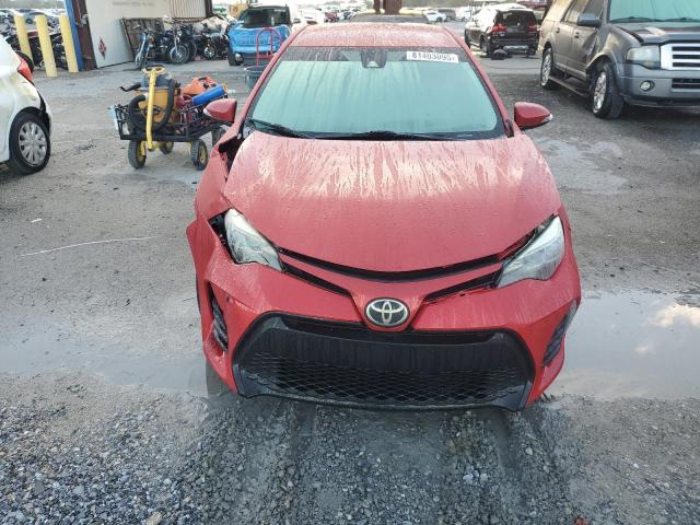 5YFBURHE1JP826669 - 2018 TOYOTA COROLLA L 勃艮第红 照片 5