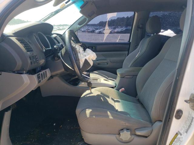 3TMLU42N57M008989 - 2007 TOYOTA TACOMA DOUBLE CAB WHITE photo 7