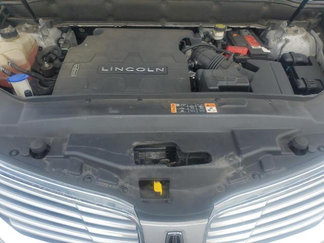2LMPJ6LR5GBL39905 - 2016 LINCOLN MKX RESERVE Сріблястий фото 11
