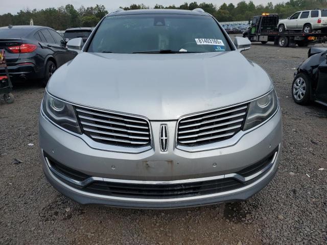2LMPJ6LR5GBL39905 - 2016 LINCOLN MKX RESERVE Сріблястий фото 5