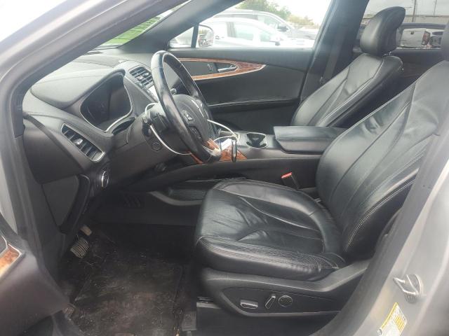 2LMPJ6LR5GBL39905 - 2016 LINCOLN MKX RESERVE Сріблястий фото 7