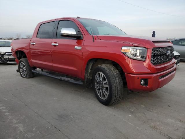 5TFGY5F13KX251092 - 2019 TOYOTA TUNDRA CREWMAX 1794 RED photo 4