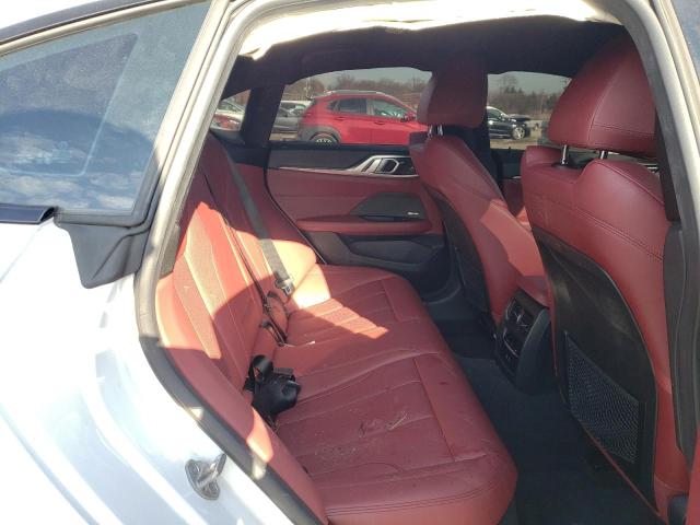 WBA13AW02NFL96619 - 2022 BMW M440XI GRAN COUPE WHITE photo 10