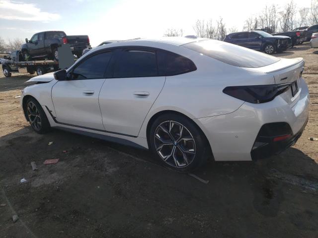 WBA13AW02NFL96619 - 2022 BMW M440XI GRAN COUPE WHITE photo 2