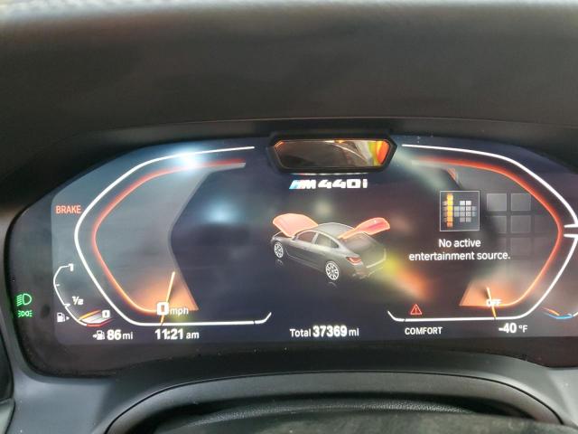 WBA13AW02NFL96619 - 2022 BMW M440XI GRAN COUPE WHITE photo 9