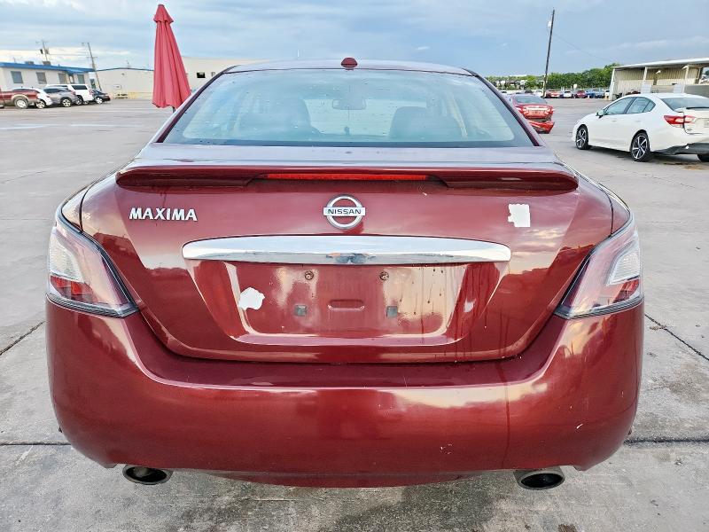 1N4AA5AP5DC805593 - 2013 NISSAN MAXIMA S BURGUNDY photo 6