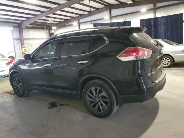 5N1AT2MT7GC835951 - 2016 NISSAN ROGUE S BLACK photo 2