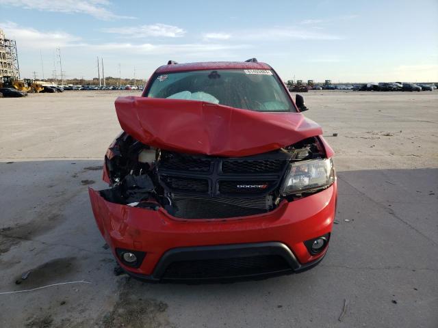 3C4PDCBB4KT796857 - 2019 DODGE JOURNEY SE RED photo 5