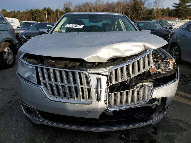 3LNHL2JC6CR830674 - 2012 LINCOLN MKZ SILVER photo 5