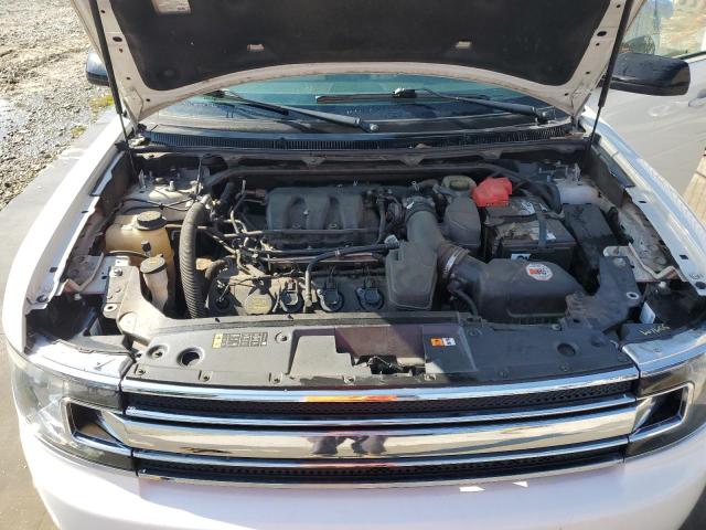 2FMGK5C85DBD30241 - 2013 FORD FLEX SEL Blanco foto 12