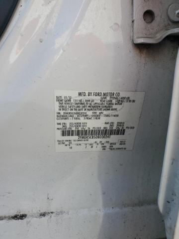 2FMGK5C85DBD30241 - 2013 FORD FLEX SEL Blanco foto 13