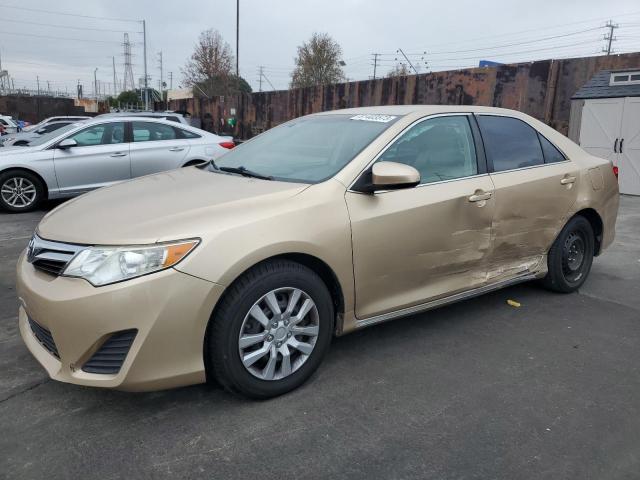 4T4BF1FK1CR222034 - 2012 TOYOTA CAMRY BASE GOLD photo 1