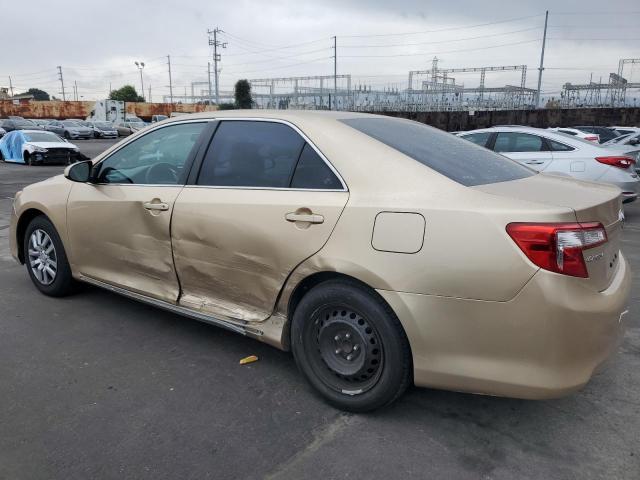 4T4BF1FK1CR222034 - 2012 TOYOTA CAMRY BASE GOLD photo 2