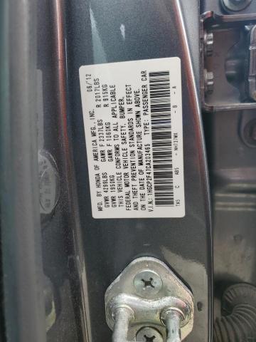 1HGCP2F47CA203465 - 2012 HONDA ACCORD LXP 灰色 照片 12