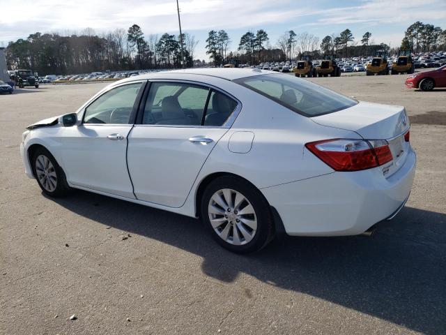 1HGCR3F89EA038377 - 2014 HONDA ACCORD EXL WHITE photo 2