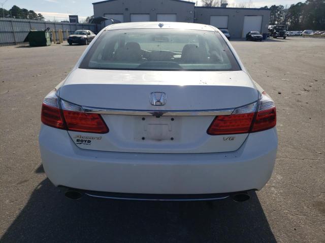 1HGCR3F89EA038377 - 2014 HONDA ACCORD EXL WHITE photo 6