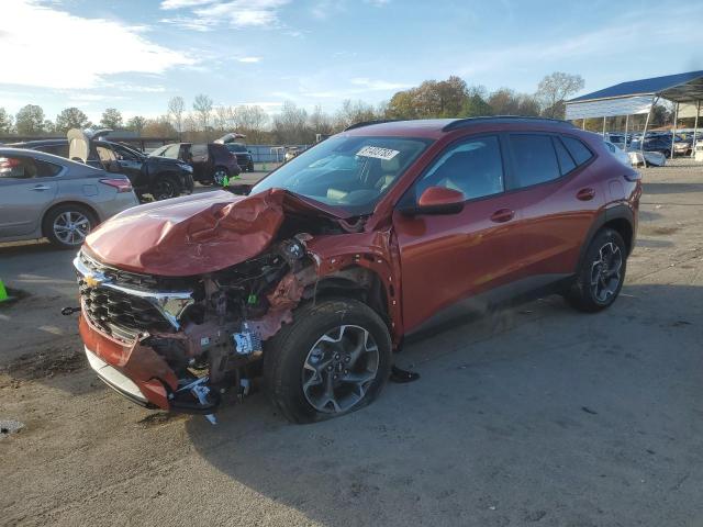 KL77LHE25RC045250 - 2024 CHEVROLET TRAX 1LT ORANGE photo 1