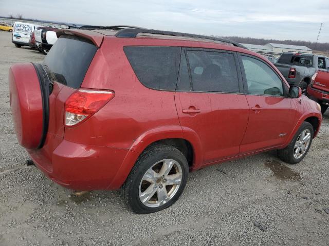 JTMZD32V685086502 - 2008 TOYOTA RAV4 SPORT RED photo 3