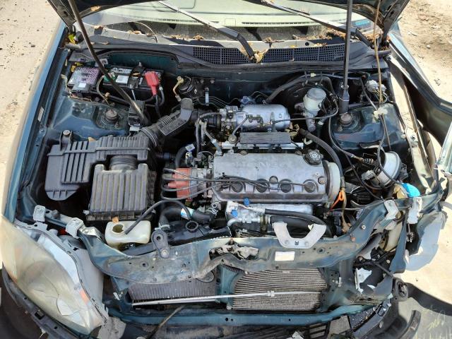2HGEJ8640VH564408 - 1997 HONDA CIVIC EX GREEN photo 11