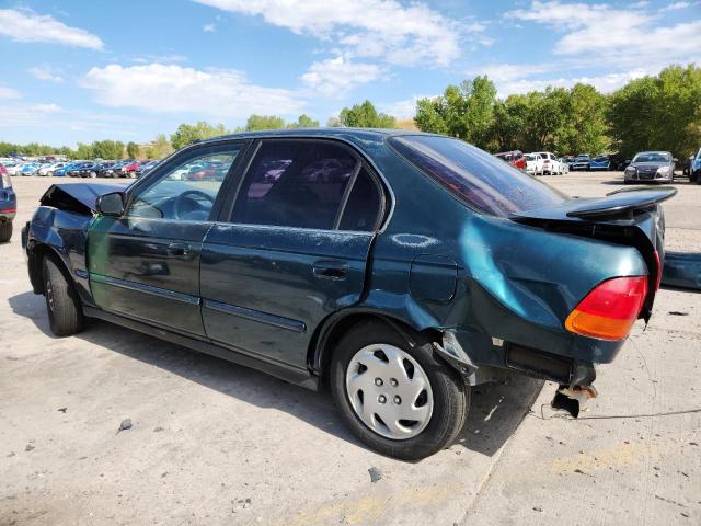 2HGEJ8640VH564408 - 1997 HONDA CIVIC EX GREEN photo 2