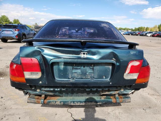2HGEJ8640VH564408 - 1997 HONDA CIVIC EX GREEN photo 6