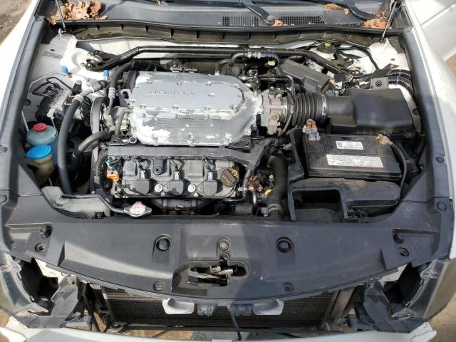 5KBCP3F82BB003513 - 2011 HONDA ACCORD EXL WHITE photo 11