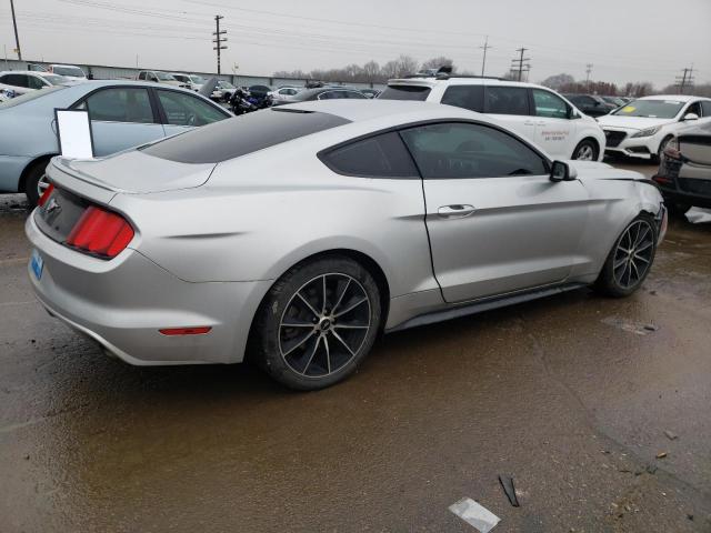 1FA6P8TH2G5303404 - 2016 FORD MUSTANG SILVER photo 3