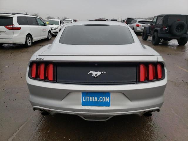 1FA6P8TH2G5303404 - 2016 FORD MUSTANG SILVER photo 6