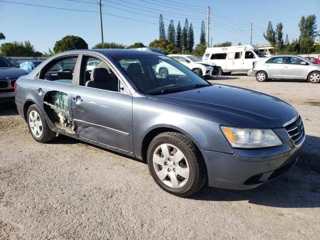 5NPET4AC7AH611287 - 2010 HYUNDAI SONATA GLS GRAY photo 4