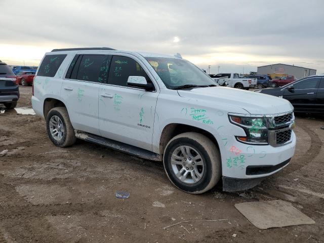 1GNSKBKC2HR276216 - 2017 CHEVROLET TAHOE K1500 LT WHITE photo 4