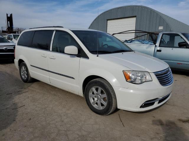 2C4RC1BG4DR519272 - 2013 CHRYSLER TOWN & COU TOURING WHITE photo 4