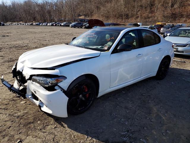 ZARFAEDN2J7597628 - 2018 ALFA ROMEO GIULIA Q4 WHITE photo 1