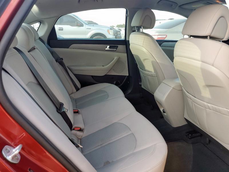 5NPE24AF9FH044648 - 2015 HYUNDAI SONATA SE 红色 照片 10