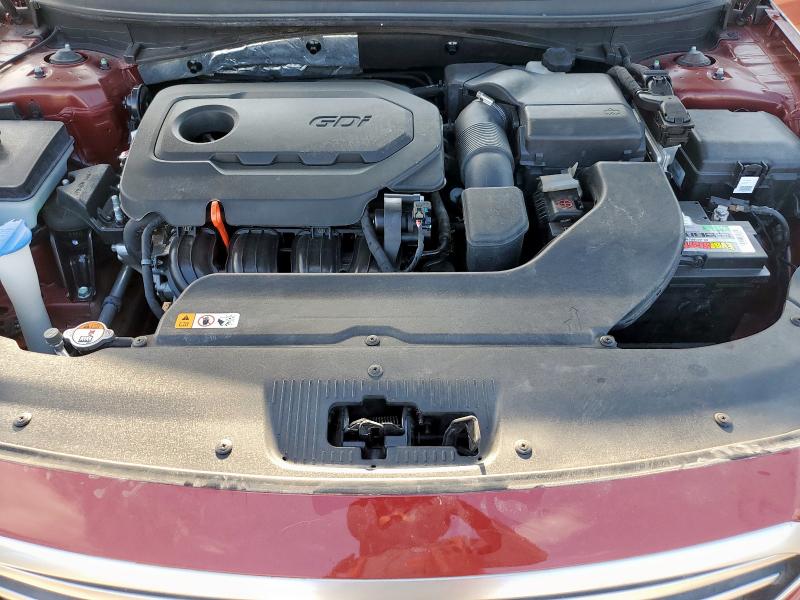 5NPE24AF9FH044648 - 2015 HYUNDAI SONATA SE 红色 照片 11