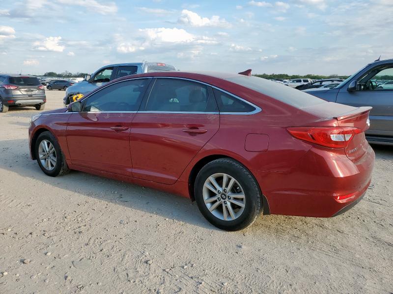 5NPE24AF9FH044648 - 2015 HYUNDAI SONATA SE 红色 照片 2