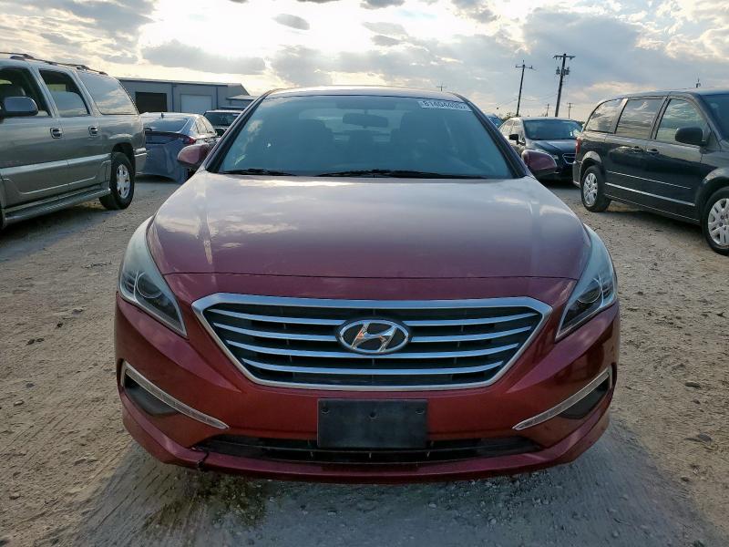 5NPE24AF9FH044648 - 2015 HYUNDAI SONATA SE 红色 照片 5