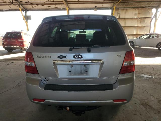 KNDJD736785805669 - 2008 KIA SORENTO EX SILVER photo 6