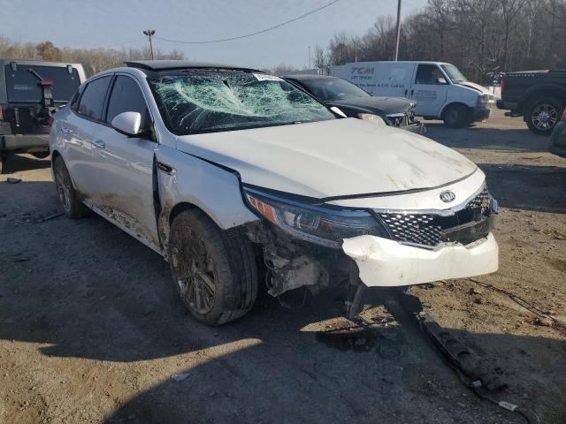 5XXGV4L22GG075392 - 2016 KIA OPTIMA SXL WHITE photo 4