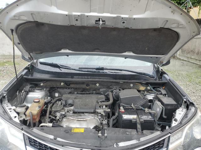 JTMZFREV1EJ022153 - 2014 TOYOTA RAV4 LE SILVER photo 11