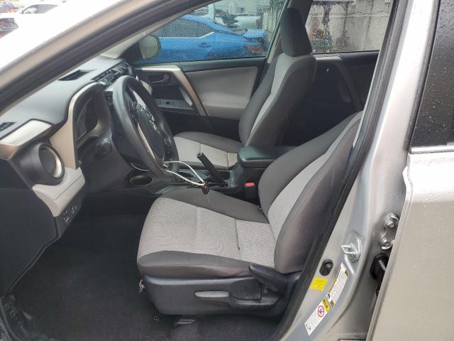 JTMZFREV1EJ022153 - 2014 TOYOTA RAV4 LE SILVER photo 7