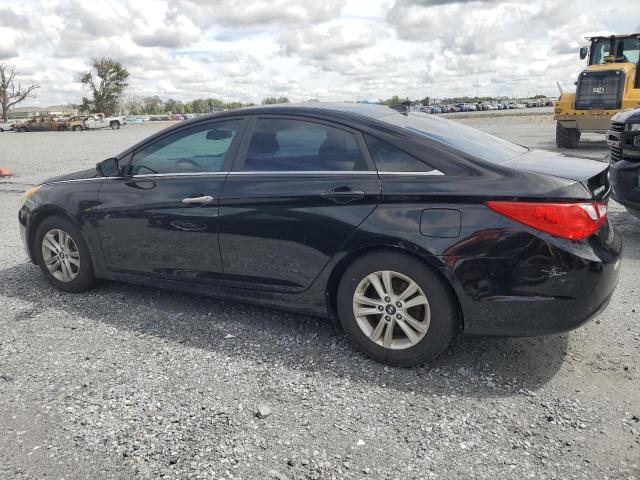 5NPEB4AC5CH412003 - 2012 HYUNDAI SONATA GLS BLACK photo 2