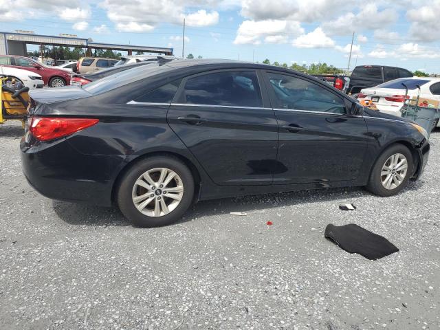 5NPEB4AC5CH412003 - 2012 HYUNDAI SONATA GLS BLACK photo 3