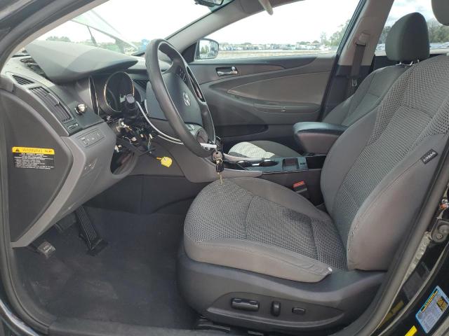 5NPEB4AC5CH412003 - 2012 HYUNDAI SONATA GLS BLACK photo 7