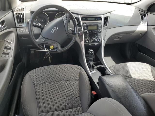 5NPEB4AC5CH412003 - 2012 HYUNDAI SONATA GLS BLACK photo 8