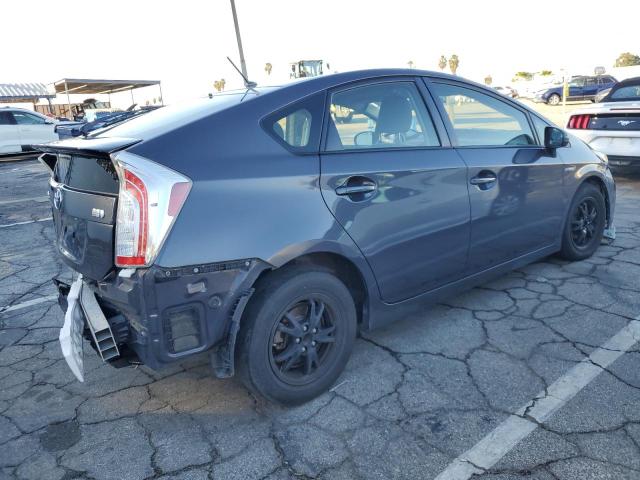 JTDKN3DU3D1673714 - 2013 TOYOTA PRIUS GRAY photo 3