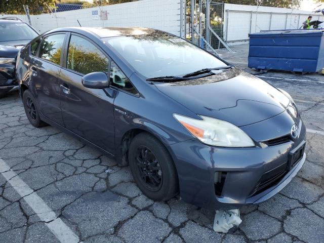 JTDKN3DU3D1673714 - 2013 TOYOTA PRIUS GRAY photo 4