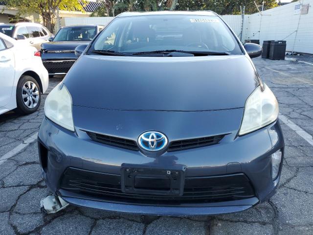 JTDKN3DU3D1673714 - 2013 TOYOTA PRIUS GRAY photo 5