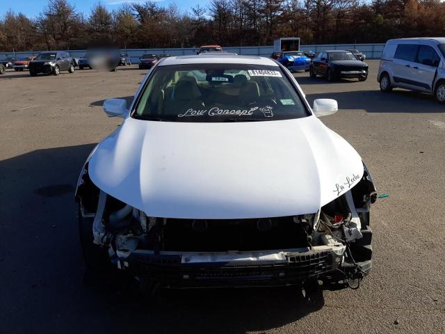 1HGCR2F87DA266628 - 2013 HONDA ACCORD EXL WHITE photo 5