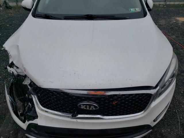 5XYPHDA59HG272917 - 2017 KIA SORENTO EX WHITE photo 12